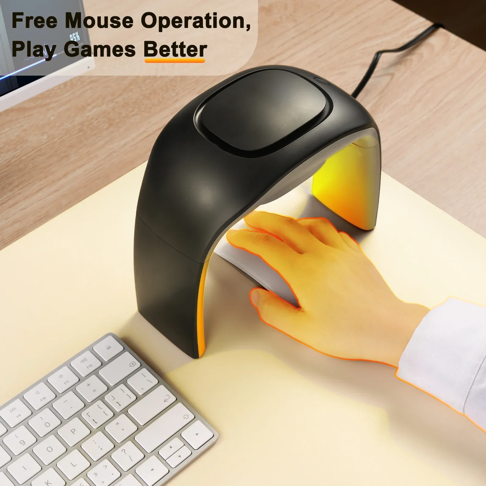 Office Tech Gear - Eary Taşınabilir Kışlık Fare Şeklinde El
