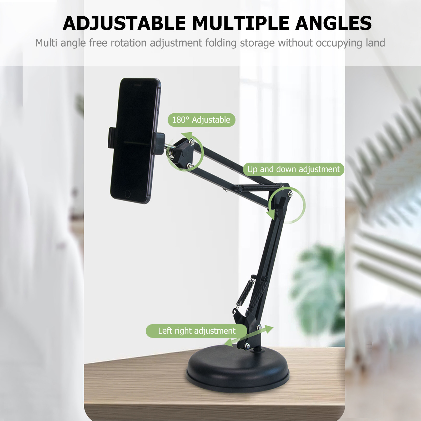 Webcam Stand Clip - 1 Set Kamera Standı Demir Askı