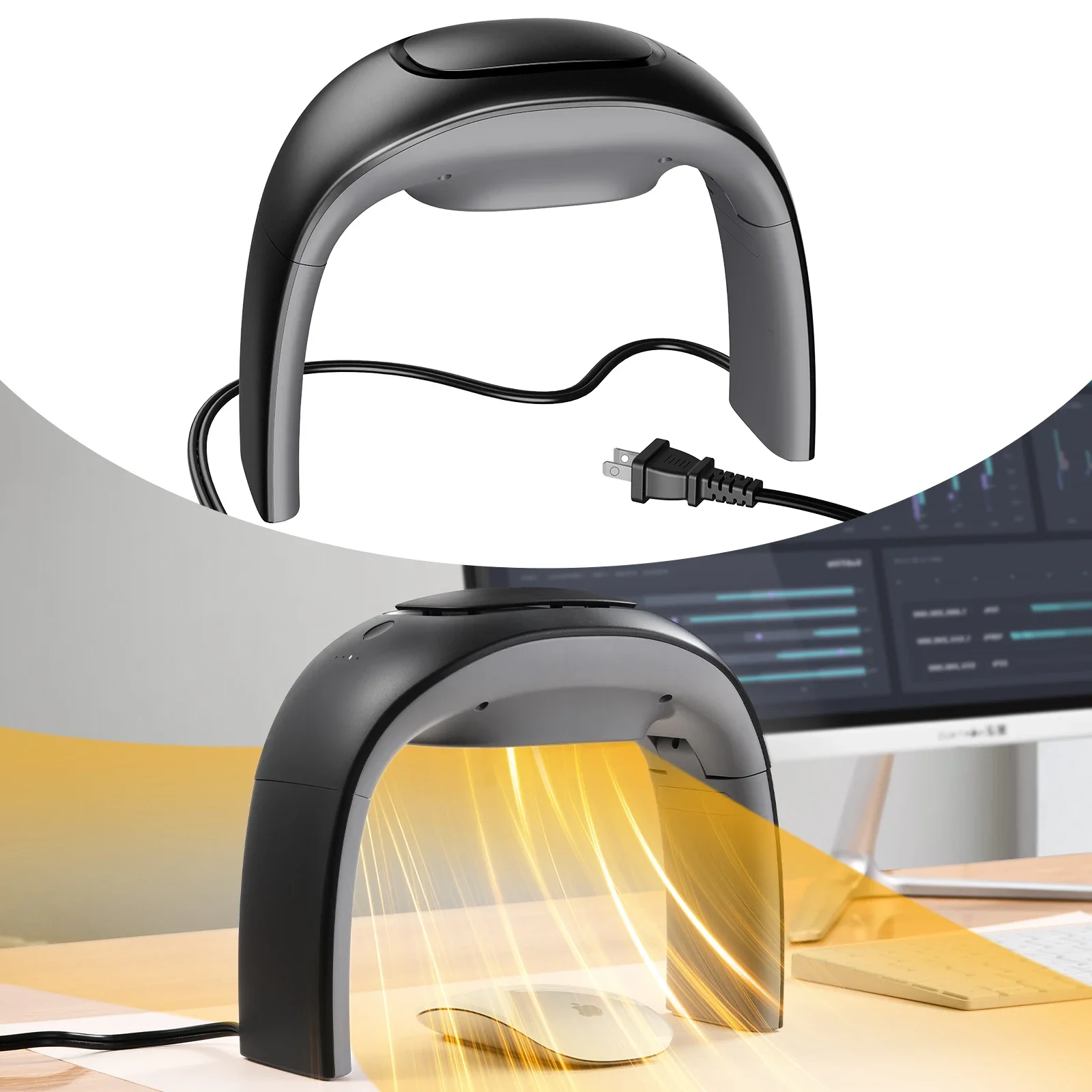 Office Tech Gear - Eary Taşınabilir Kışlık Fare Şeklinde El