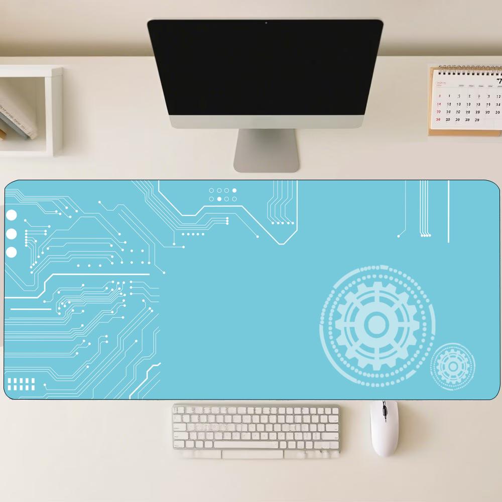 Blue Tech Devre Desenli Genişl - Office Tech Gear incelemesi ve fiyatı
