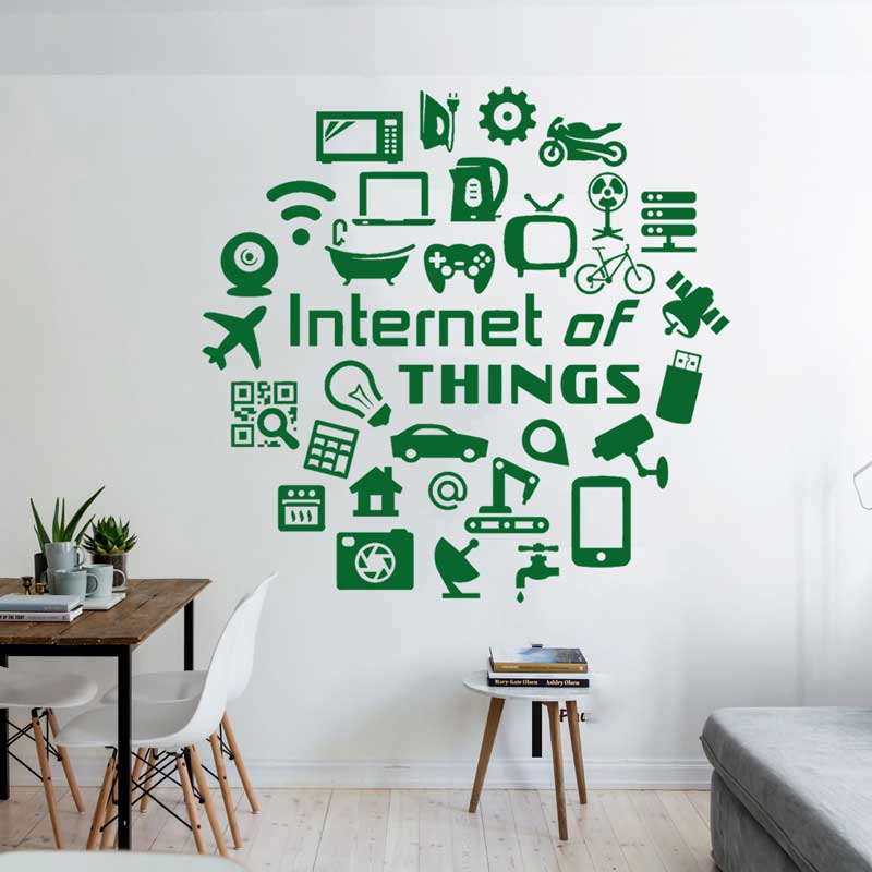 Tech vinil duvar çıkartmaları  - The Office It Tech incelemesi ve fiyatı