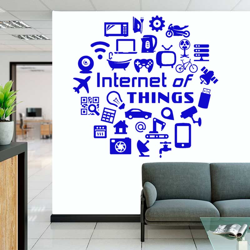 Tech vinil duvar çıkartmaları  - The Office It Tech incelemesi ve fiyatı