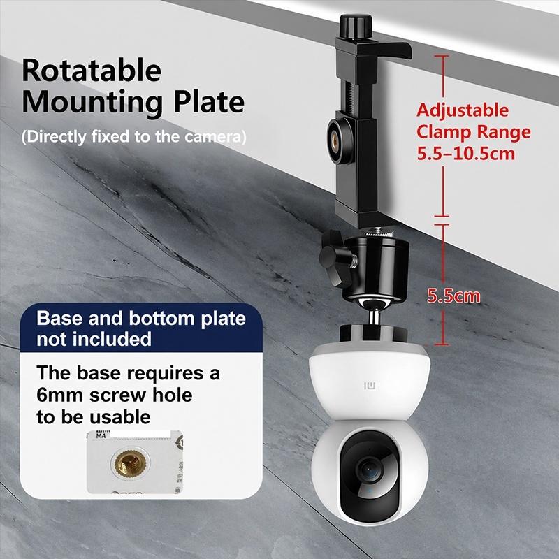 1 Set 360 Derece Dönen Deliksi - Webcam Stand Clip incelemesi ve fiyatı